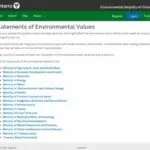 Statements of Environmental Values 