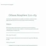 Ottawa Biosphere Eco-City Initiative